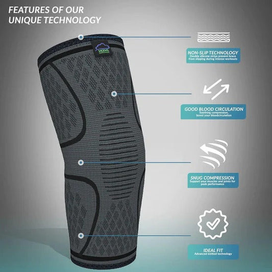 Knee Support Sleeve | Gentle Compression & Joint Comfort ❤️