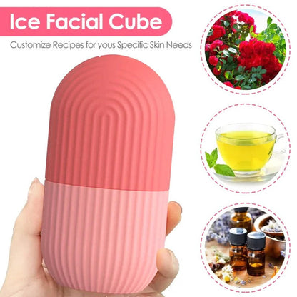 Original Silicone Face Ice Roller –  Fresh Glowing Skin! ❤️