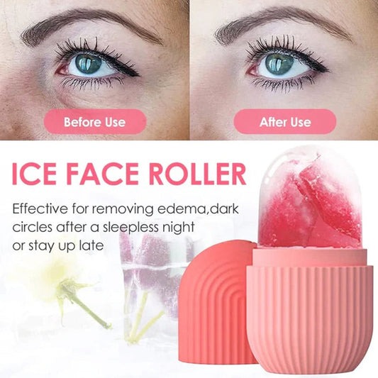 Original Silicone Face Ice Roller –  Fresh Glowing Skin! ❤️