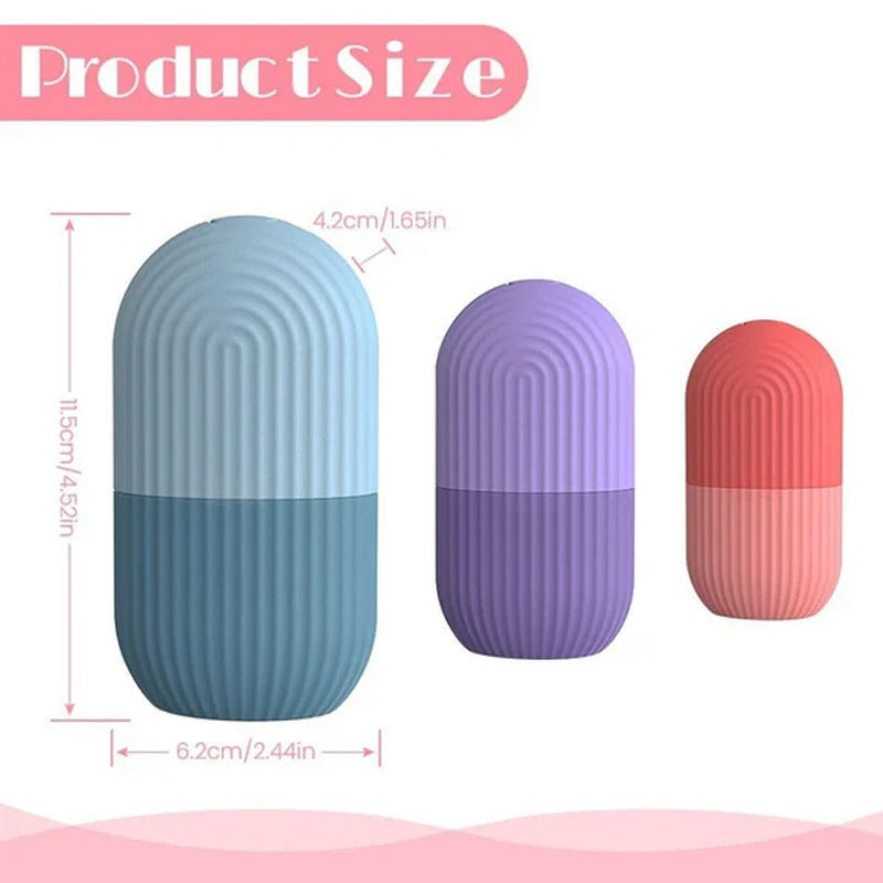 Original Silicone Face Ice Roller –  Fresh Glowing Skin! ❤️