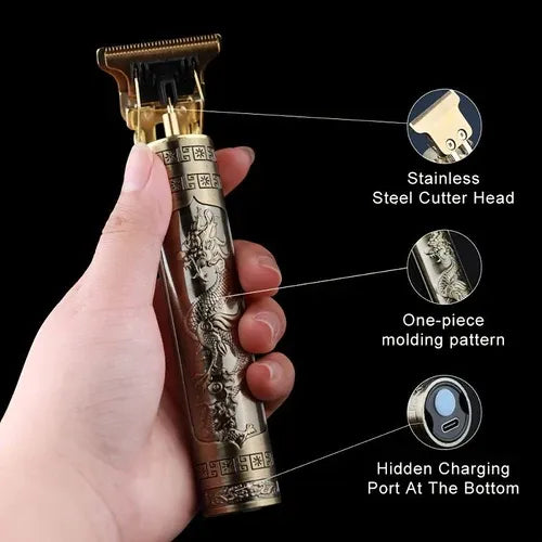 Original T9 Professional Hair Trimmer🔥 | Type-C Fast.. Rechargeable 🔋